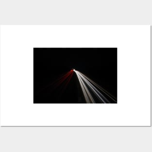 Light Trails Posters and Art